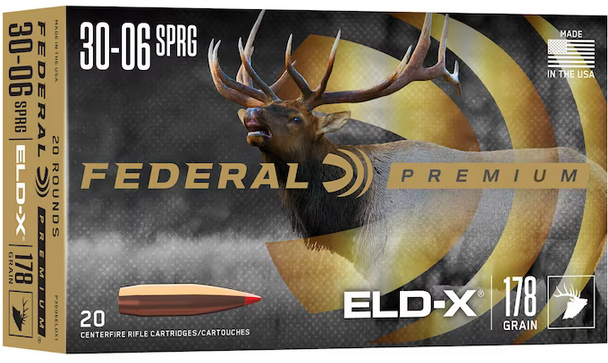 FED TERMINAL ASCENT 30-06 178GR ELDX 20/10 - Ammunition